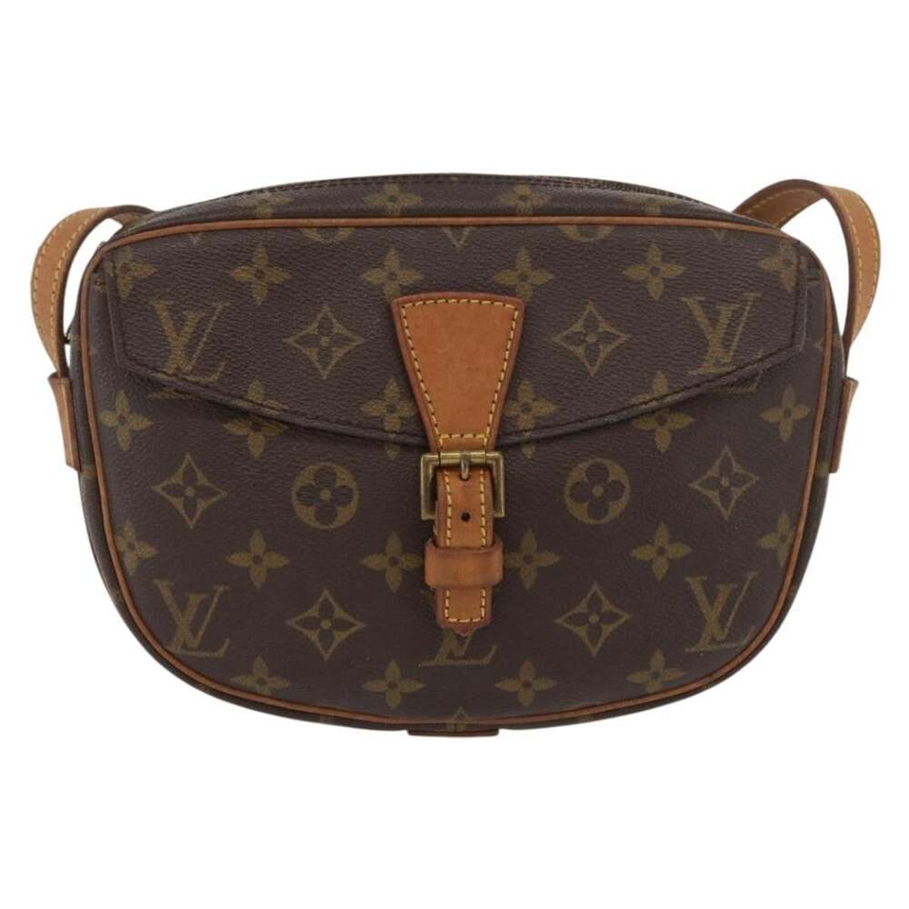 Louis Vuitton Monogram Jeune Fille MM Shoulder Bag Brown
